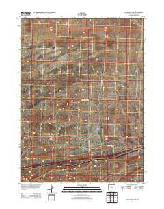 Red Desert NW 2012 topographic map thumbnail