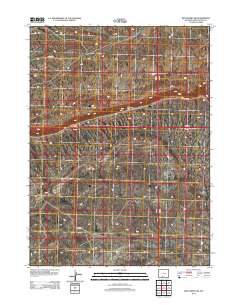 Red Desert SW 2012 topographic map thumbnail