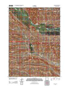 Red Gap 2012 topographic map thumbnail