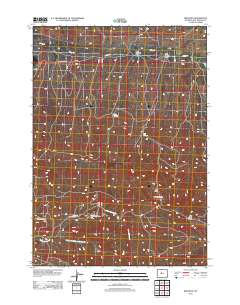 Red Hole 2012 topographic map thumbnail