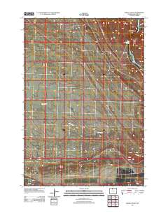 Sheep Canyon 2012 topographic map thumbnail