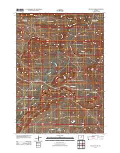Roughlock Hill 2012 topographic map thumbnail