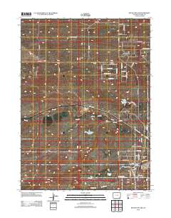Round Top Lake 2012 topographic map thumbnail