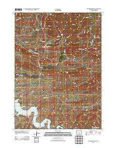 Schneider Ridge 2012 topographic map thumbnail