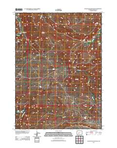 Schoettlin Mountain 2012 topographic map thumbnail