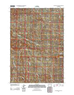 Schuster Flats NE 2012 topographic map thumbnail