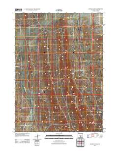 Shamrock Hills 2012 topographic map thumbnail