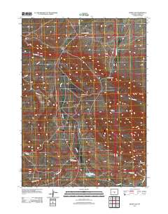 Muddy Gap 2012 topographic map thumbnail