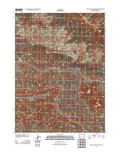 North Table Mountain 2012 topographic map thumbnail