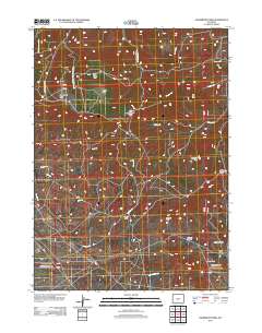 Sagebrush Park 2012 topographic map thumbnail