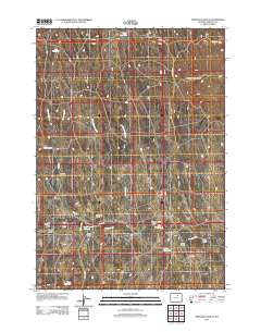 Provence Ranch 2012 topographic map thumbnail