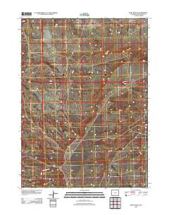 Ruby Knolls 2012 topographic map thumbnail