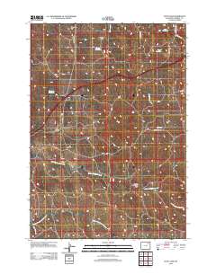 Scott Dam 2012 topographic map thumbnail