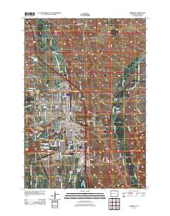 Sheridan 2012 topographic map thumbnail