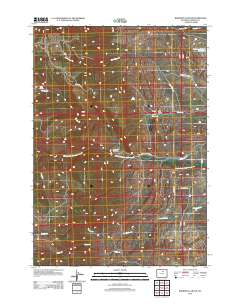 Robinson Canyon 2012 topographic map thumbnail