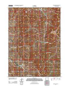 Three Forks 2012 topographic map thumbnail