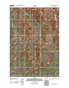Three Rivers Peak 2012 topographic map thumbnail