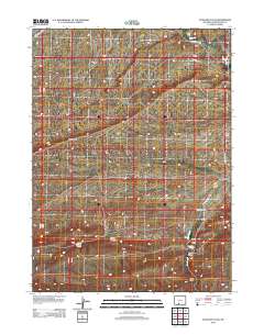 Antelope Flats 2012 topographic map thumbnail