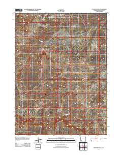 Antelope Knoll 2012 topographic map thumbnail