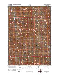 Arpan Butte 2012 topographic map thumbnail