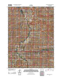 Bringolf Ranch 2012 topographic map thumbnail