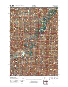 Acme 2012 topographic map thumbnail