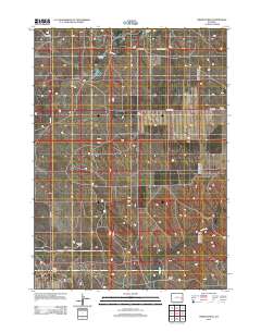 Amend Ranch 2012 topographic map thumbnail