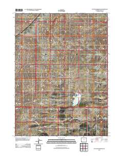 Austin Reservoir 2012 topographic map thumbnail