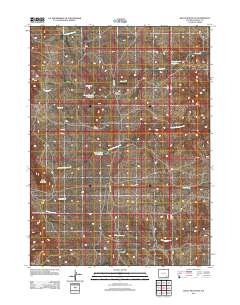Baldy Mountain 2012 topographic map thumbnail