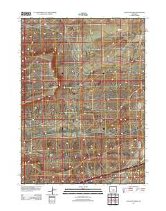 Antelope Spring 2012 topographic map thumbnail