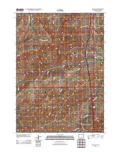 Big Gulch 2012 topographic map thumbnail