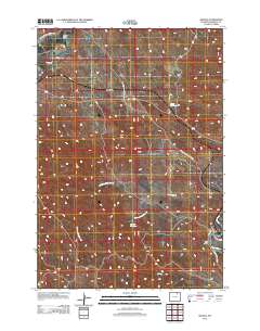 Arvada 2012 topographic map thumbnail