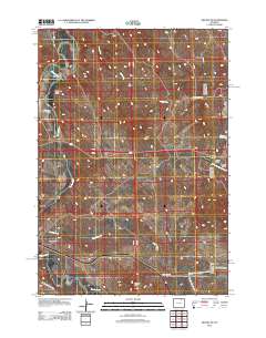 Arvada NE 2012 topographic map thumbnail