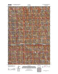 Banjo Flats East 2012 topographic map thumbnail