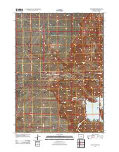 Benton Basin 2012 topographic map thumbnail