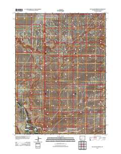 Big Island Bridge 2012 topographic map thumbnail