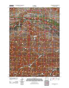 Arapahoe Ranch 2012 topographic map thumbnail