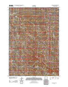 Alkali Butte 2012 topographic map thumbnail