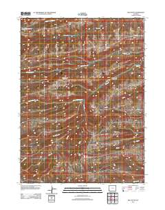 Bell Butte 2012 topographic map thumbnail
