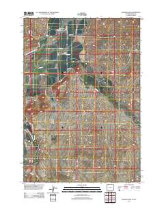 Badger Basin 2012 topographic map thumbnail