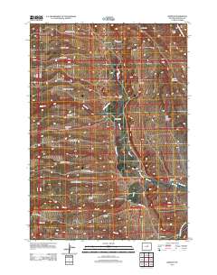 Barnum 2012 topographic map thumbnail