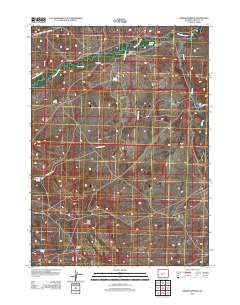 Barras Springs 2012 topographic map thumbnail