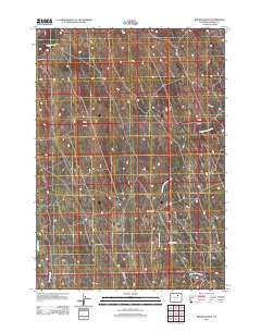 Brown Ranch 2012 topographic map thumbnail