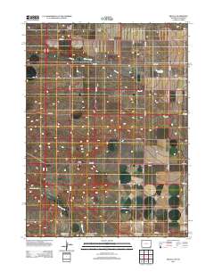 Arcola 2012 topographic map thumbnail