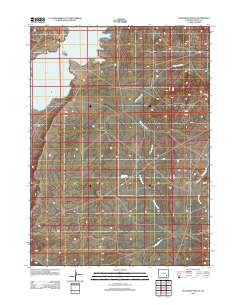 Bluegrass Wells 2012 topographic map thumbnail