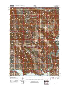 Carlile 2012 topographic map thumbnail