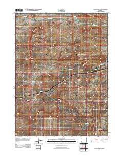 Church Butte 2012 topographic map thumbnail