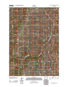 Cherry Creek Hill 2012 topographic map thumbnail