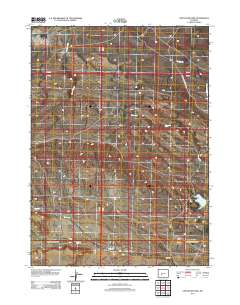 Circle Bar Lake 2012 topographic map thumbnail
