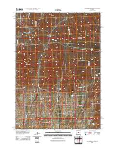 Cottonwood Pass 2012 topographic map thumbnail